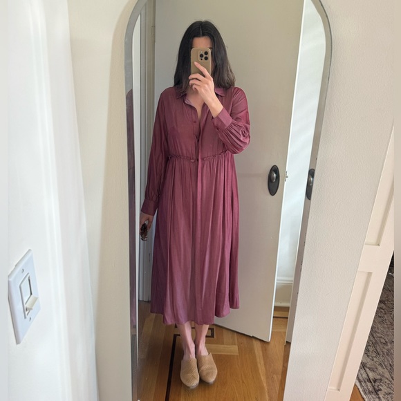 Standards & Practices Chloe Button Down Dress - Picture 4 of 6